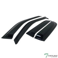 Topline For 2007-2011 Honda Crv Cr-v Sun Rain Guard Vent Shade Window Visors 4pc