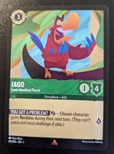 Iago - Loud-Mouthed Parrot 80/204 Rare The First Chapter Disney Lorcana TCG