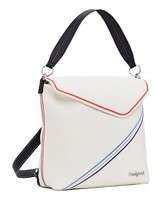 Desigual Cleo Jersey Backpack Rucksack Freizeitrucksack Rucksack Raw Creme Rot