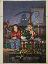 Shivers Halloween Goosebumps Bugged Out 300 Piece Puzzle 1996 Rose Art Complete