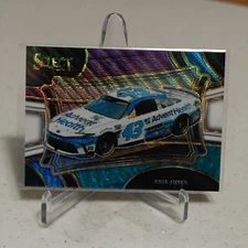 ERIK JONES 2024 PANINI SELECT RACING NASCAR PITROAD TRI-COLOR PRIZM #196