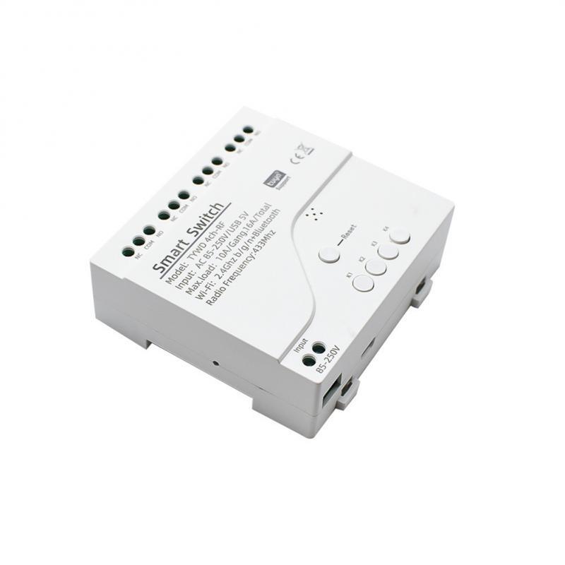 Módulo Interruptor Wifi Inalámbrico Tuya Smart Life FI APP Control Remoto DC 12V 24V 220