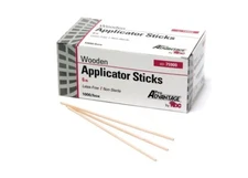 Pro Advantage Wooden Applicator Stick 6"x1/12", Nonsterile (1000/BX)
