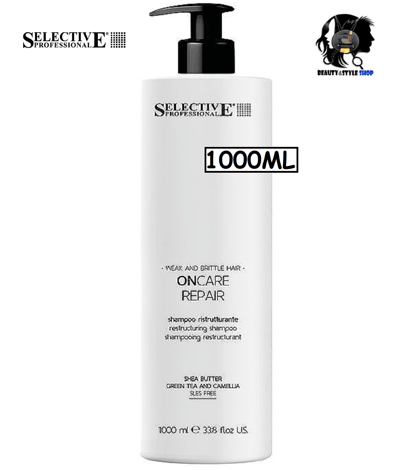 SELECTIVE PROFESSIONAL REPAIR SHAMPOO ANTIROTTURA CAPELLI DANNEGGIATI FRAGILI