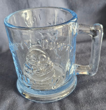 Vintage Tiara Glass Blue Nursery Rhymes Glass Cup