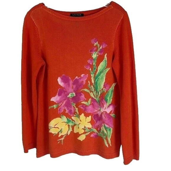 Mujer Lauren Ralph Lauren Suéteres De Lino Floral para De mujer