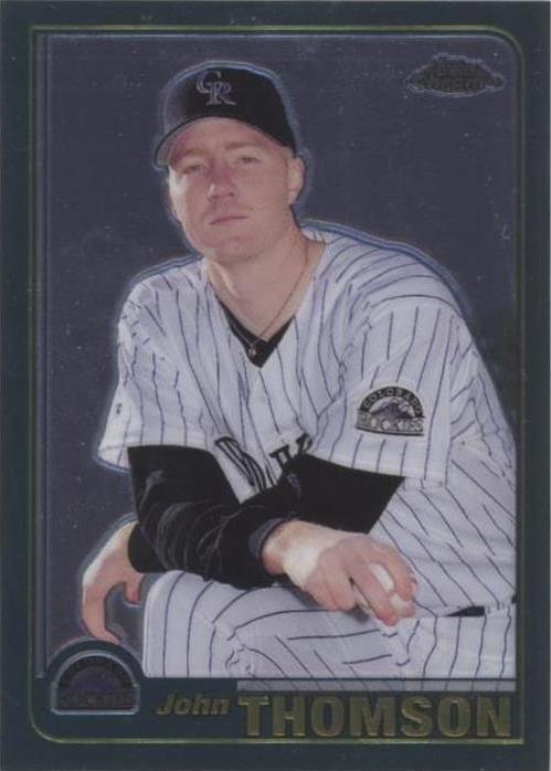 2001 Topps Chrome - John Thomson #518 - 1 of 1