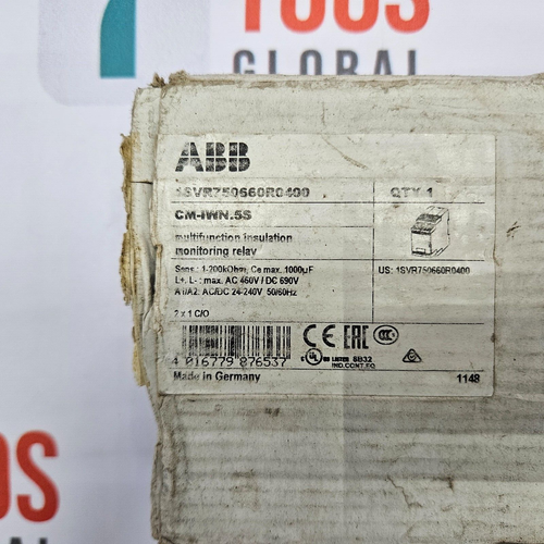 ABB CM-IWN.5S 1SVR750660R0400 MULTIFUNCTION INSULATION MONITORING RELAY - Picture 4 of 12