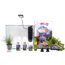 Nanotank System 15 LED Nano acquario filtro acquario completo incl. decorazione