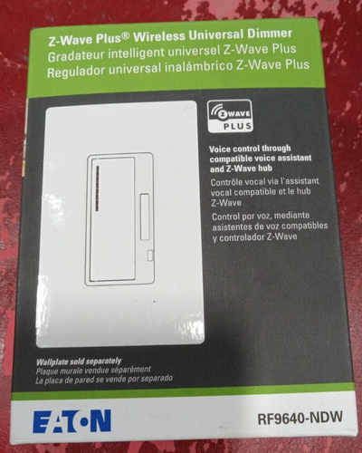Eaton NSB RF9643-NDW-BX-LW Light And Dimmer Switches – Open Box, Unused Surplus