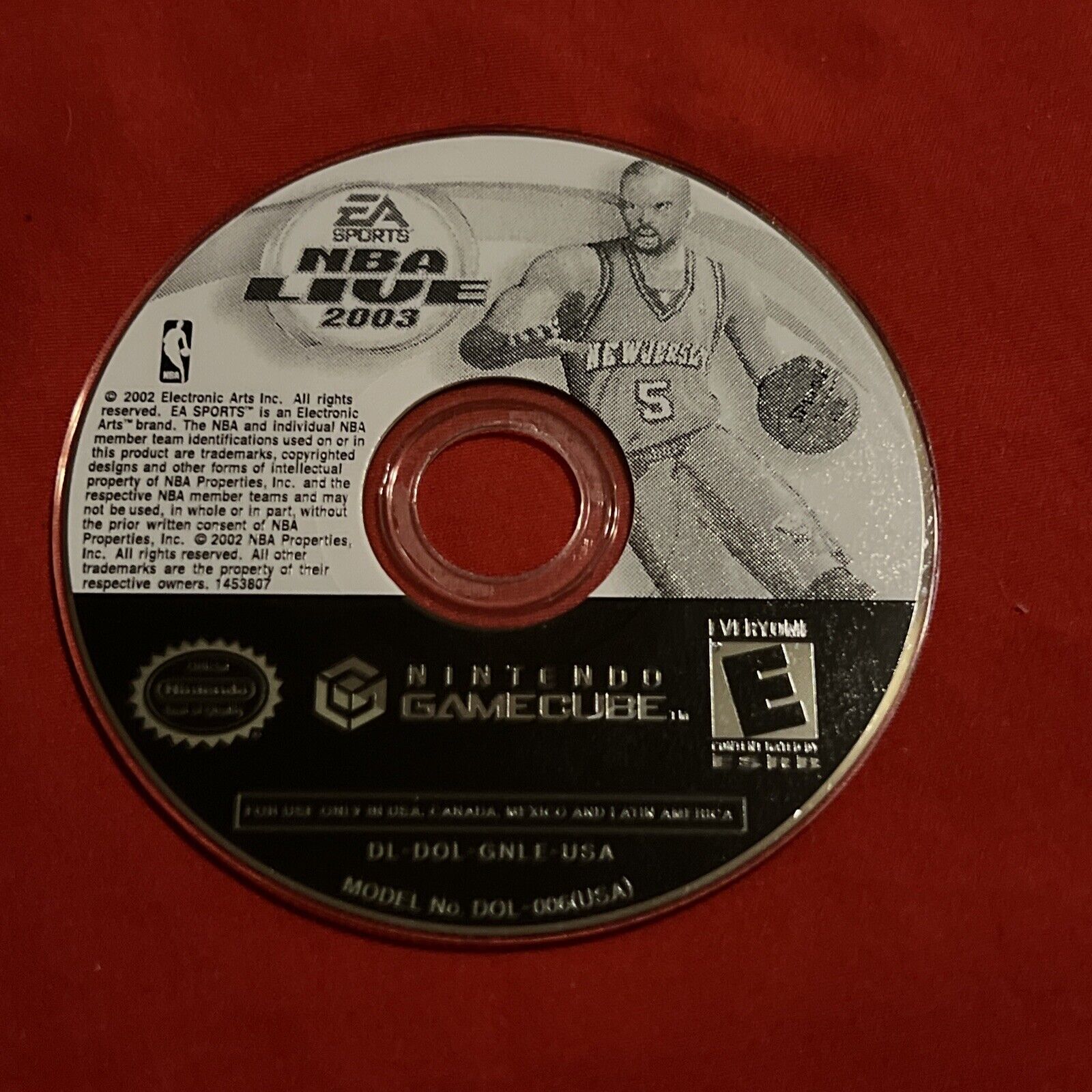 Nintendo Game Cube NBA Live 2003 EA Sports Disc Only