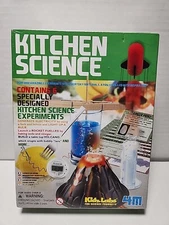 Kidz Labs Kitchen Science Lab Kit Contains 6 Kids Experiments Ages 8+ New Sealed