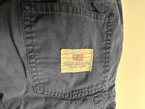 Polo Ralph Lauren Jeans Co Blue Casual Shorts Youth Boy Size 7 - Picture 3 of 4