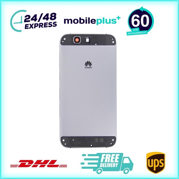 FüR Huawei Ascend G7 Akkudeckel RüCkseite Schwarz-image