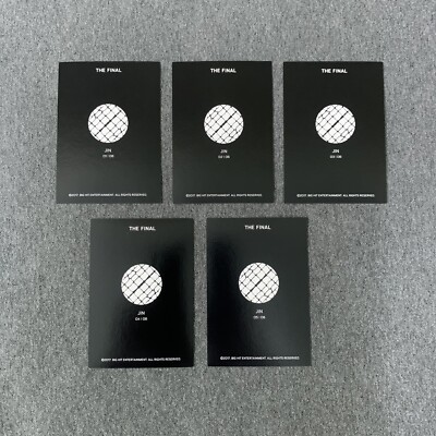 BTS JIN 「 WINGS FINAL 」 ソウル限定 公式 BTS Wings Tour The Final Jin Photocard Set | eBay