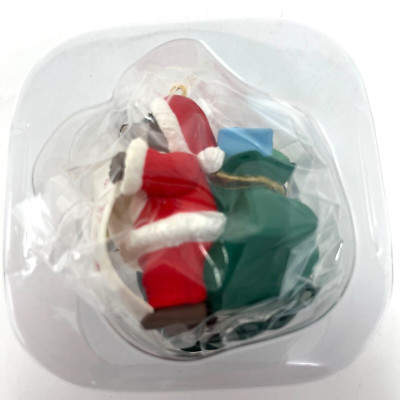 Hallmark Keepsake Christmas Ornament Santa's Club List 1992 Racoon