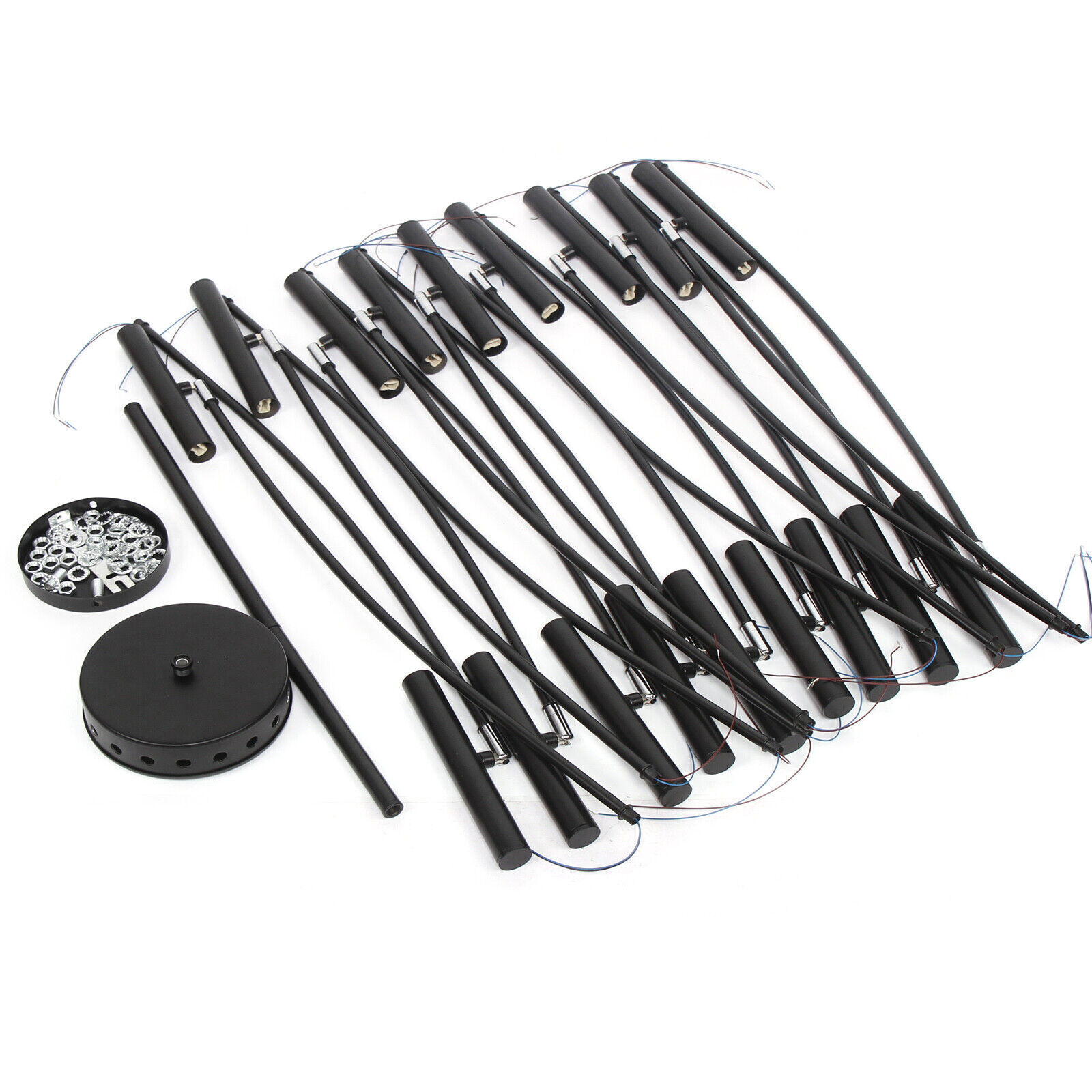 Modern Nordic Branch Ceiling Light Chandelier Metal Pendant Lamp Fixture Black