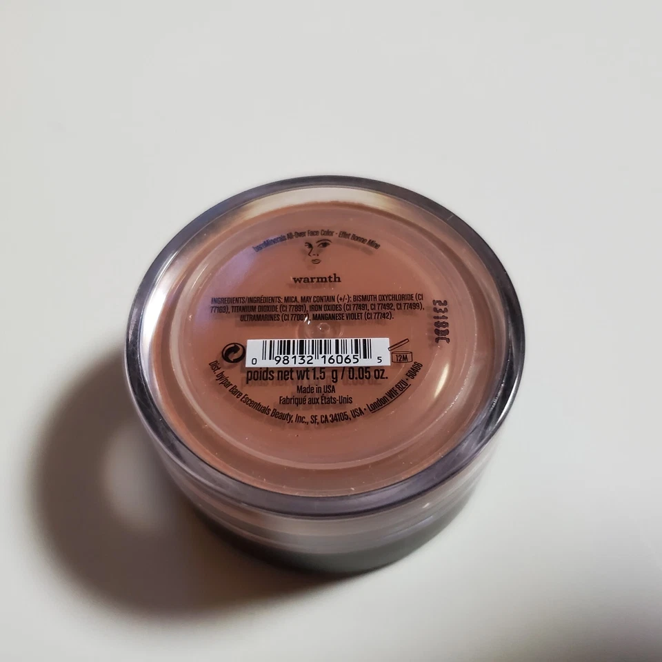 bareMinerals WARMTH All Over Face Color Bronzer 1.5g/0.05oz. Loose Powder New - Image 3 of 4