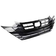 Front Bumper Grille Chrome Black Assembly For Nissan Versa 2023 2024 2025