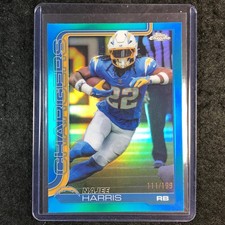 2025 Topps Chrome Football NAJEE HARRIS Base Aqua 111/199 #161