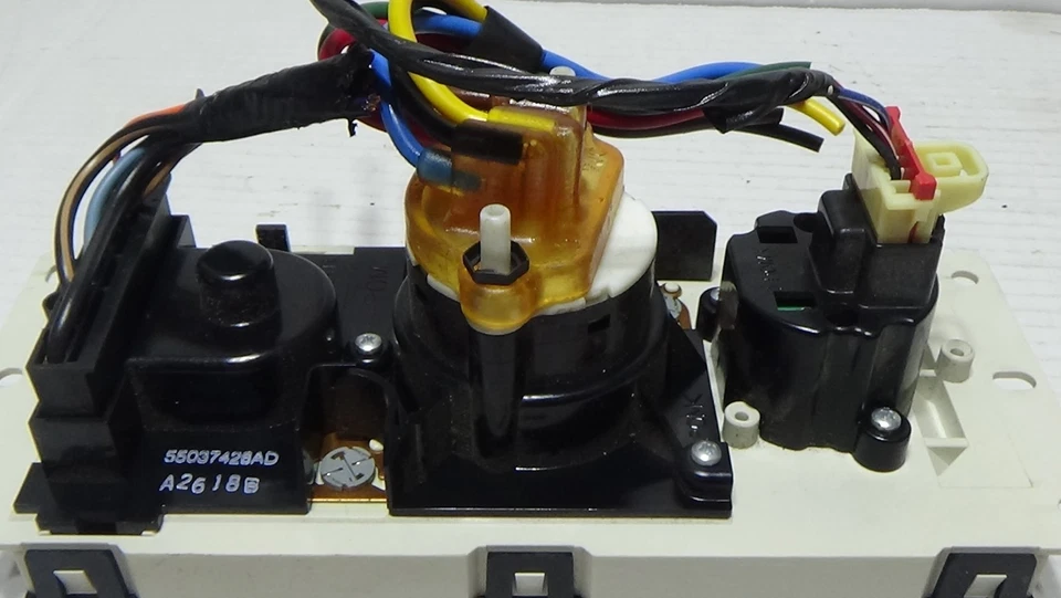 1997-2001 Jeep Cherokee XJ Climate Control Switch Black - Image 4 of 4