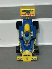 Vintage Aurora AFX G-Plus HO Scale Slot Car McLaren Formula 1 S.Solo Tiger