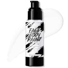 White Water-Based Full-Coverage Face Body Paint Cream Makeup