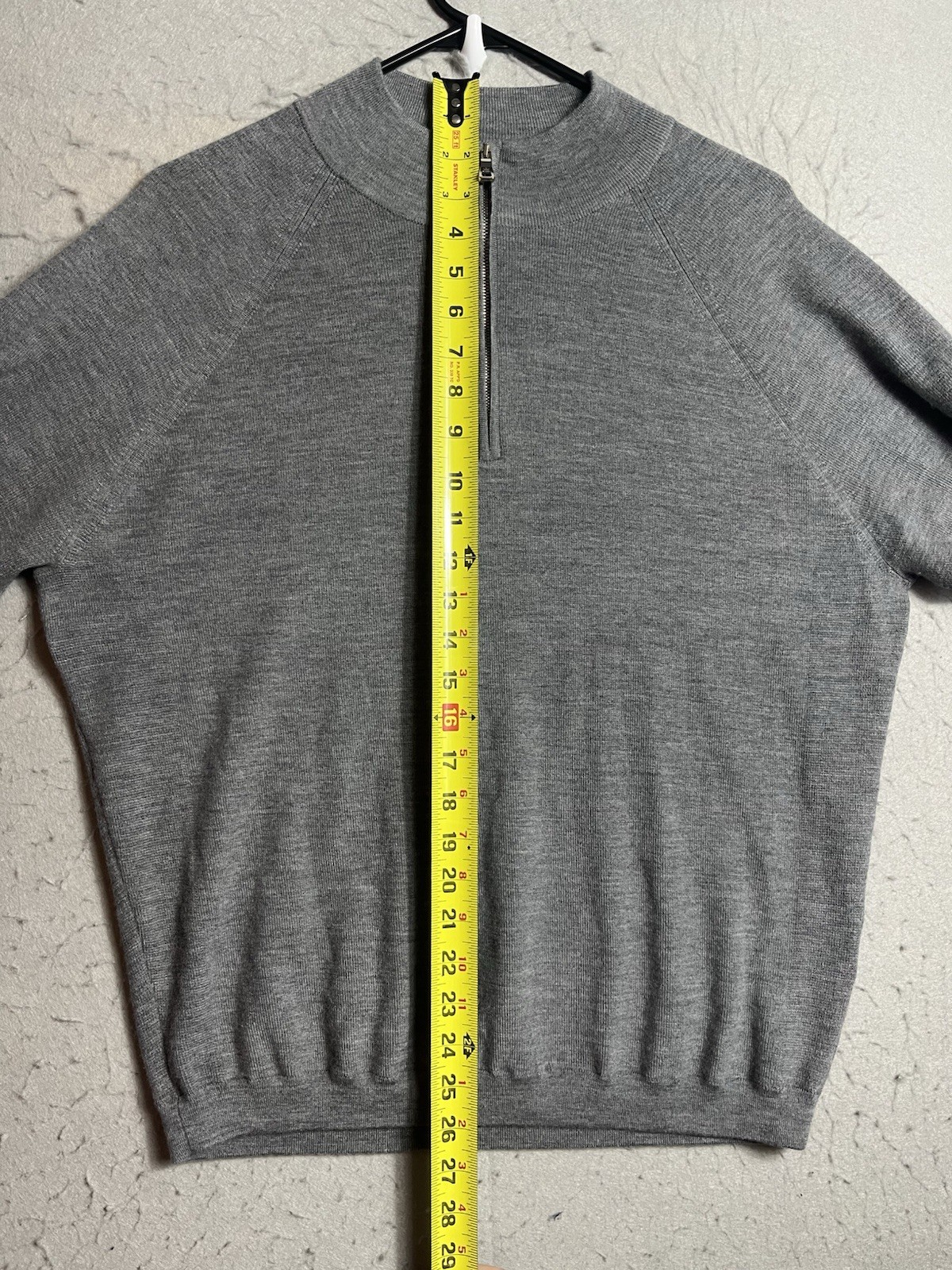 Peter Millar Crown Crafted Performance Wool 1/4 Z… - image 10