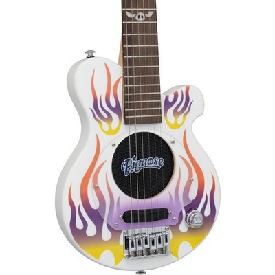 Pignose PGG-200FP1 Wh White Electric Guitar with Built-in Speaker Limited Model