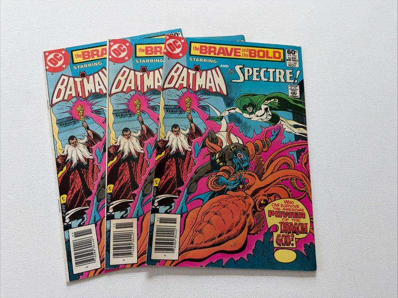 Lot Of 3 - The Brave and the Bold #180 1981 DC Comics Comic Book