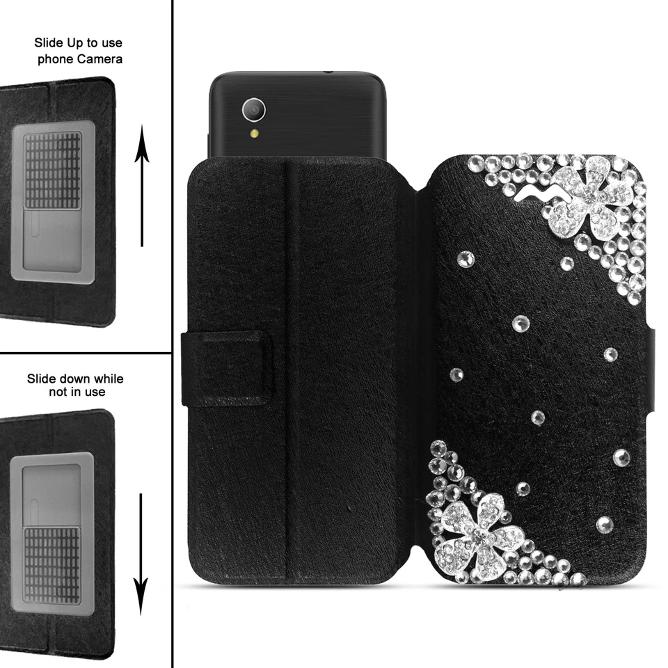 Case For Oppo Mirror 5s 3 Neo 7 R7 Lite A31 A33 A37 Universal Leather Flip Cover - Image 2 of 4