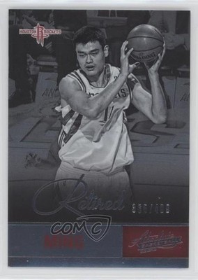 2012-13 Absolute Retired 365/499 Yao Ming #125 HOF 7v7