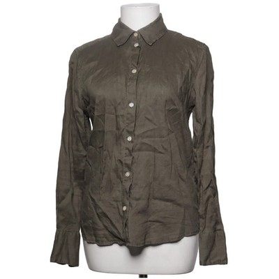 Marks & Spencer, Hemd, Größe: 34, Grün, Leinen, Einfarbig, Damen #Vbu