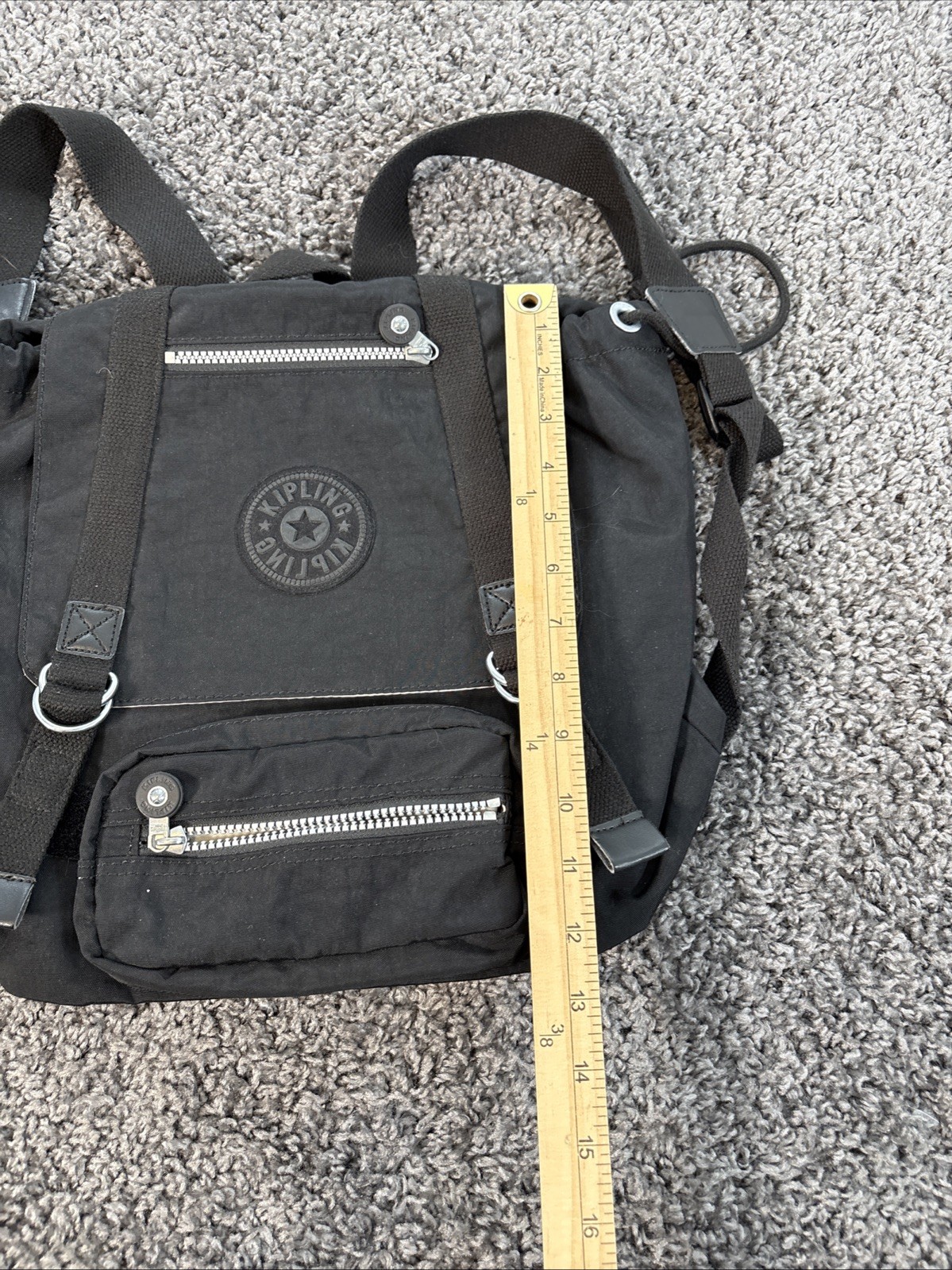 Kipling Joetsu Backpack Black Strap - image 2