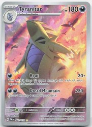 Tyranitar 222/193 Illustration Rare Paldea Evolved