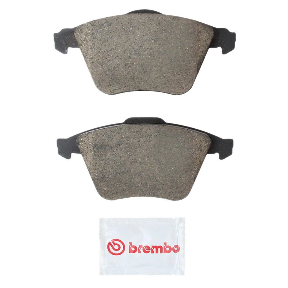 Pastillas de freno delanteras + traseras de cerámica para Audi A6 Quattro 2005 - Brembo Premium OE Foto 3 de 4