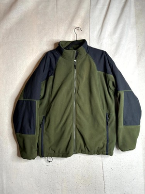 #ad Cabela#x27;s Fleece Jacket Mens Large Green Thinsulate Insulated Outdoor Cozy Warm $45.00