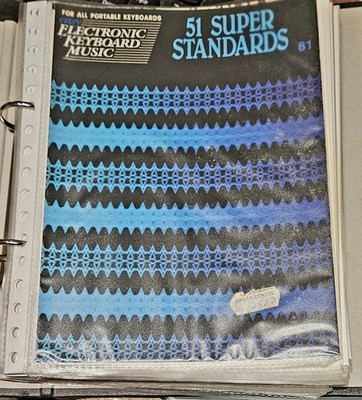 51 Super Standards für alle tragbaren Tastaturen Ordner DIN A5