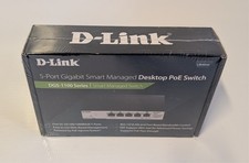 D-Link DGS 1100 Series 5-Port Gigabit Smart Managed Switch PoE