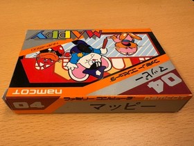 Mappy Famicom Nintendo Japan CIB Complete Box Manual Near Mint