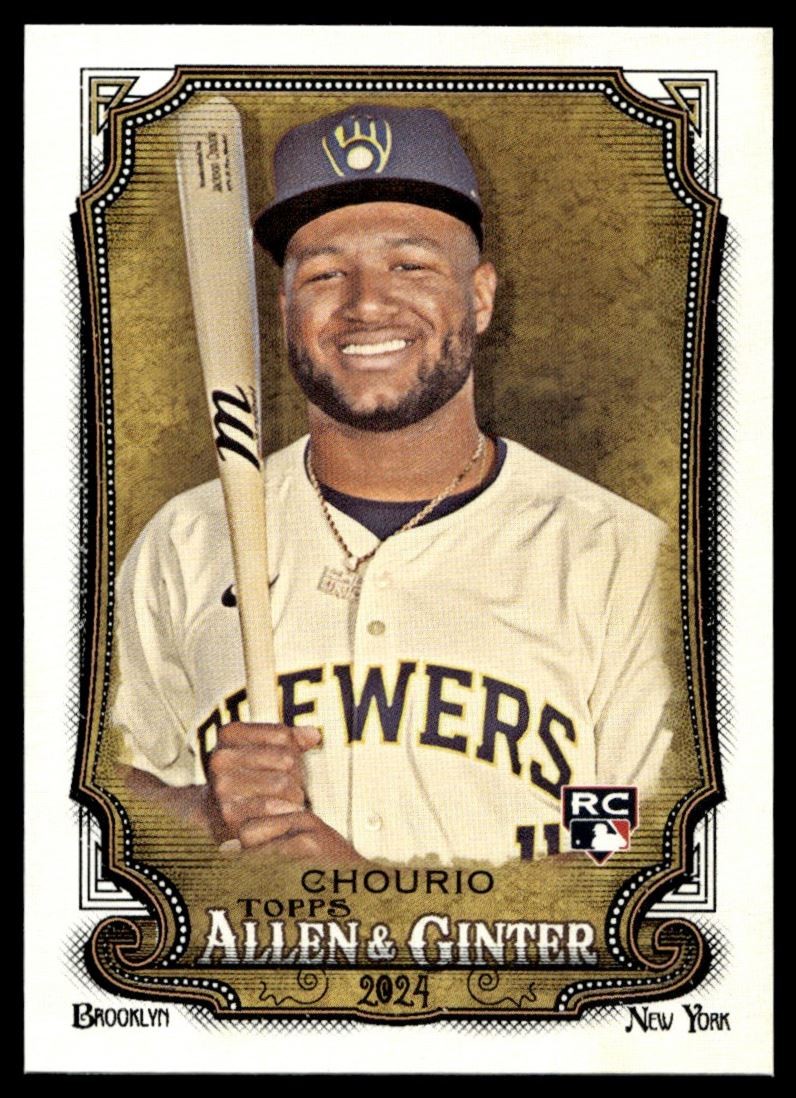 2024 Topps Allen & Ginter Jackson Chourio Rookie Milwaukee Brewers #276 C11