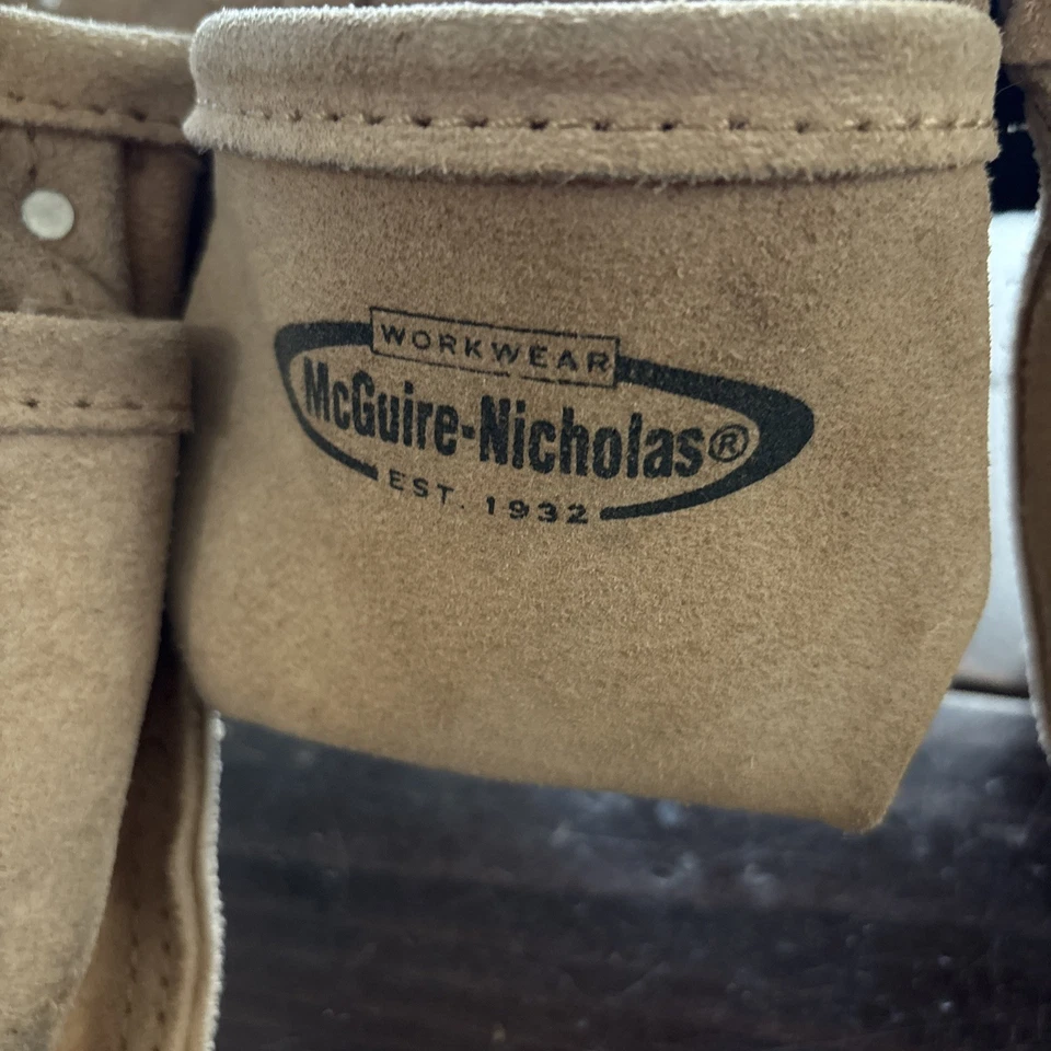 Cinturón de herramientas - construcción - McGuire Nicholas Work Wear cuero con cinturón de alta resistencia Foto 2 de 4