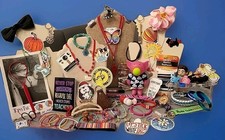 Costume Jewelry Lot 90 Pc Girls Dress Up Box Collectibles, Hair Pcs And More G6