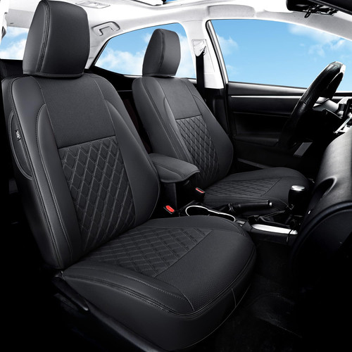 Customized Full Set Car Seat Covers Fit for Toyota Corolla L LE LE Eco XLE Se...