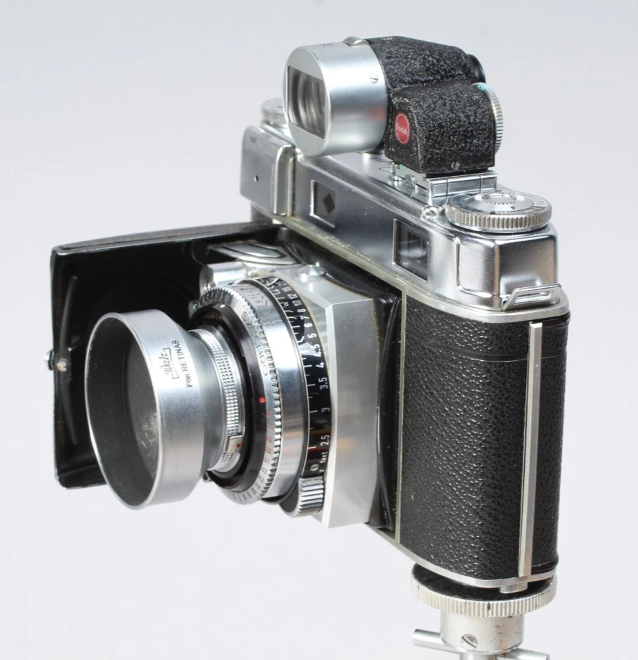 CÂMERAS TELÊMETRO KODAK 35MM/80MM VISOR PARA RETINA llc lllc - Imagem 3 de 4