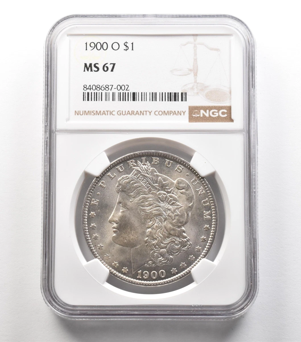 MS 67 Graded 1900 Year Morgan US Dollars (1878-1921) for sale | eBay