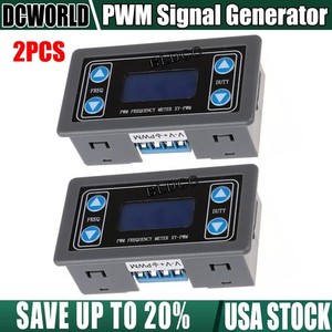2x Signal Generator PWM Pulse Frequency Duty Cycle Adjustable Module 1Hz~150KHz