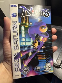 Nights Into Dreams Mint Disc ✨ 🪐 Sega Saturn 1996 w/ Registration Card & Foam