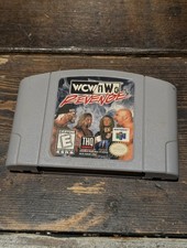 THQ WCW/nWo Revenge Nintendo 64 Game Pak Cartridge, E, NTSC-U/C Wrestling