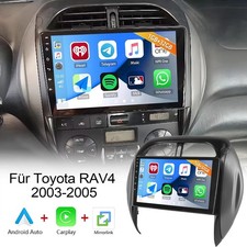 Für Toyota RAV4 2003-2005 9" Autoradio Apple Carplay Android 15 GPS Navi BT 32GB